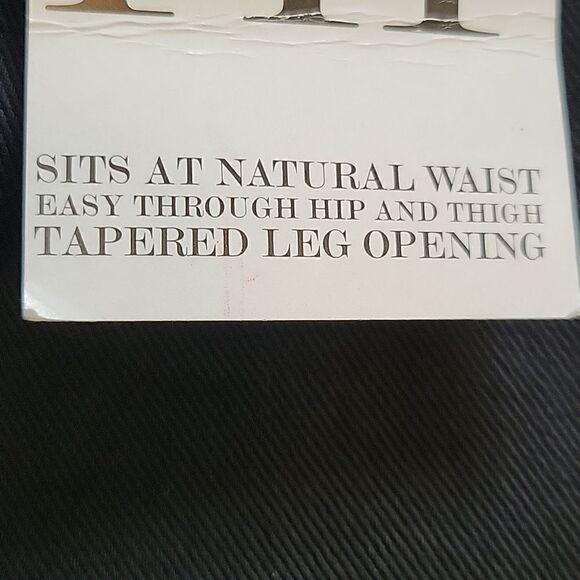 NWT STYLE & CO BLACK NATURAL FIT JEANS SZ.14S - Picture 5 of 5